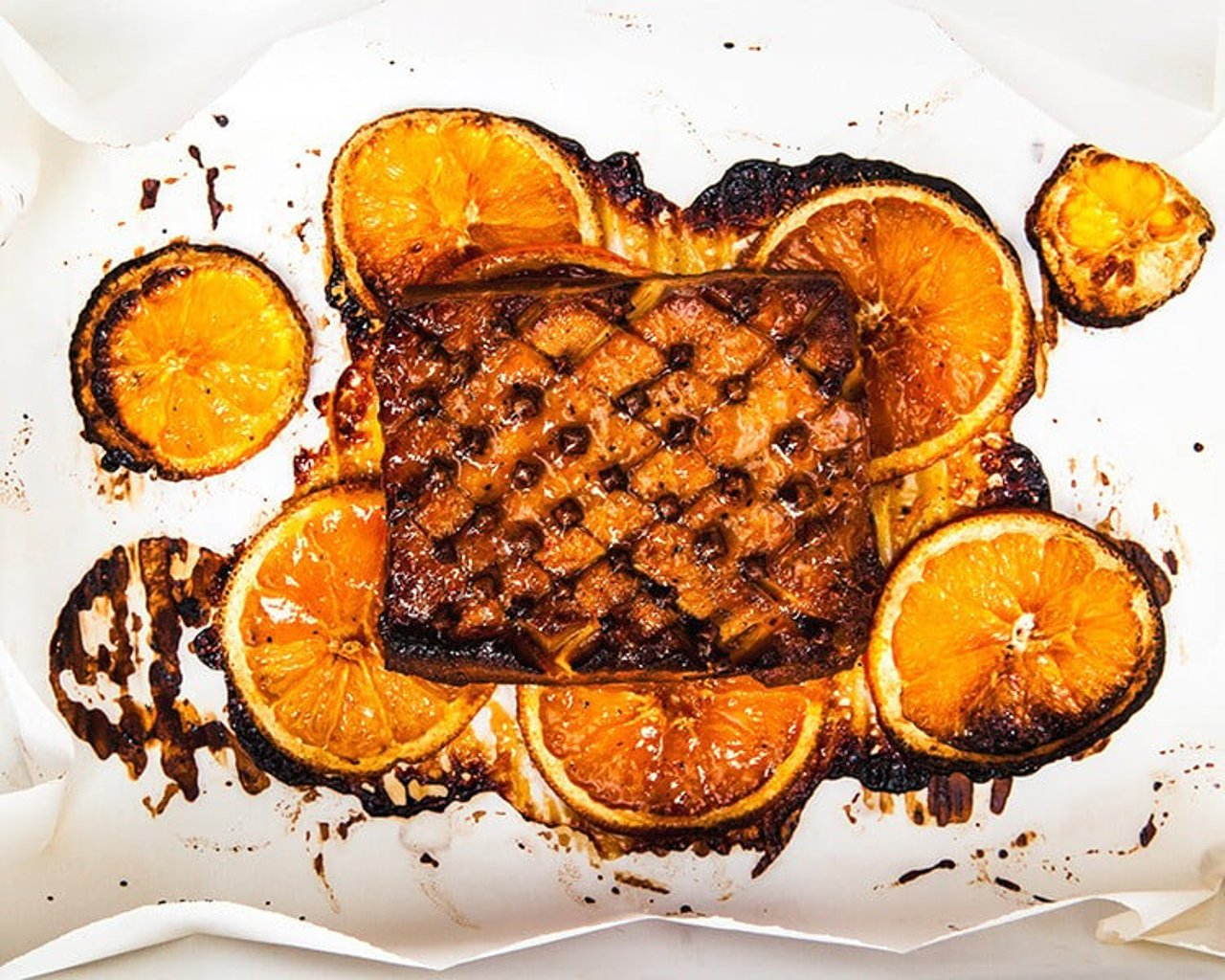 Sweet and smoky glazed tofu Image credit: Post Punk Kitchen