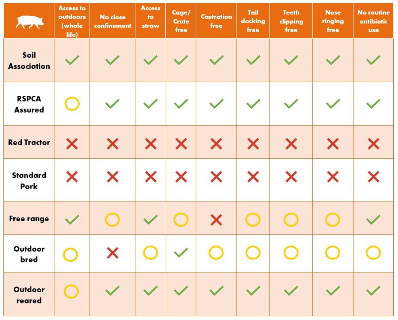 UK pig farming infographic