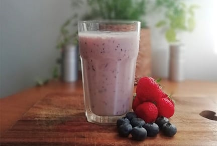 World Animal Protection's recipe for a strawberry super smoothie.