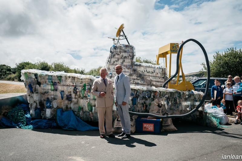 Ghost Gear highlighted to Duke of Cornwall at Ocean Plastic Solutions Day