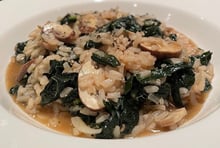 World Animal Protection's recipe for mushroom risotto.