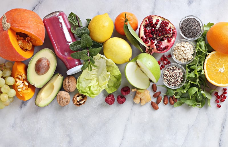 Fruit and vegetables