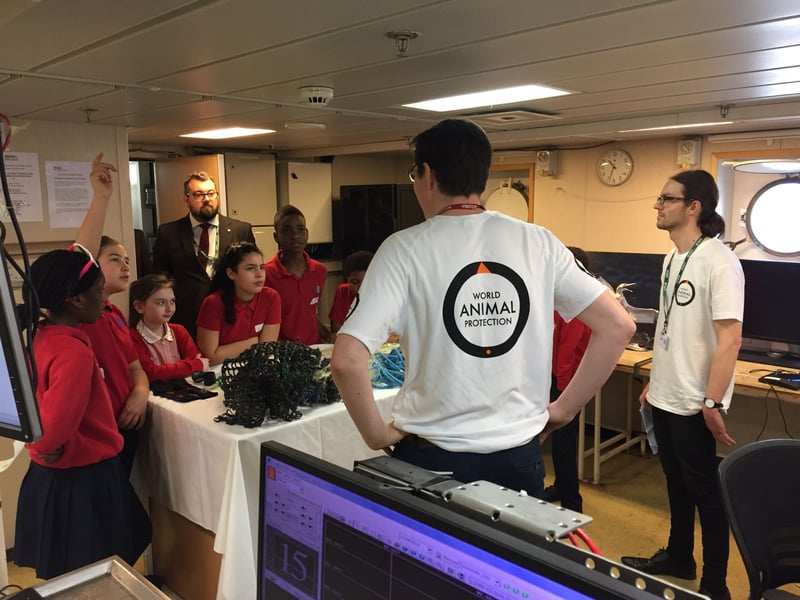 Sea Change exihibition on RV Endeavor