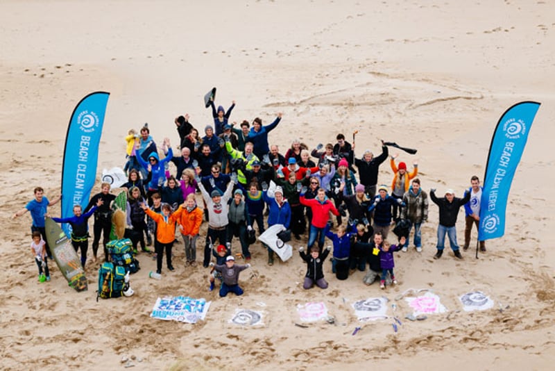 People on beach