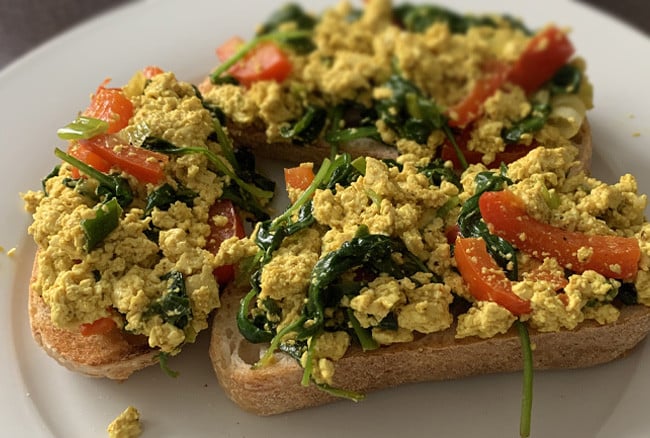 World Animal Protection's recipe for tofu scramble